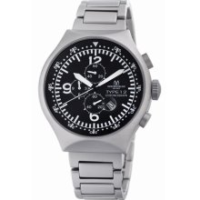 Avio Milano Men's 50 MM TYPE S Aluminum Case Chronograph Tachymeter