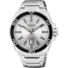 AW1190-53A - 2013 Citizen Eco-Drive Metal Calendar 100m Mens Watch