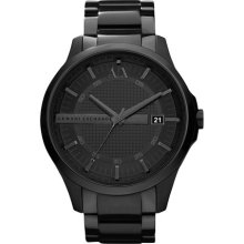 AX Armani Exchange Men's Black Bracelet Watch Men's