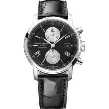 Baume & Mercier Men's Classima Executive Black Dial Watch MOA08733