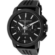 Baume & Mercier Men's Classima Automatic Chronograph Black Dial Black