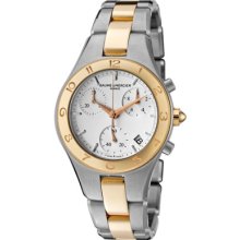 Baume & Mercier Watches Women's Linea Chronograph Light Silver Dial Tw