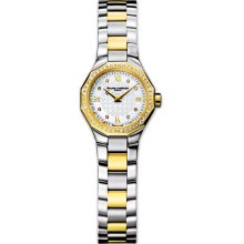 Baume & Mercier Women's Riviera White Dial Watch MOA08550