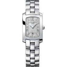 Baume & Mercier Women's Hampton Milleis White Dial Watch MOA08746