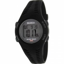 Beatech Men's BHS7000 Black Rubber Analog Quartz Watch with Digital Dial