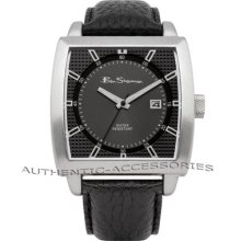 Ben Sherman Watch R859/r932 Black Face Black Strap & Boxed