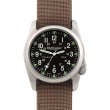 Bertucci A-4T Vintage 44 Titanium Watch w/ Titium Tube Lights 13411