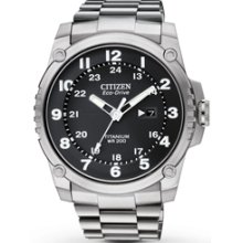 BJ8070-51E - 2013 Citizen Eco-Drive Super Titanium 200m Shock Proof Gents Watch