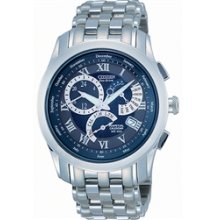 BL8000-54L (BL8001-51L) - Citizen Eco-Drive Cal. 8700 Perpetual Calendar Gents Watch