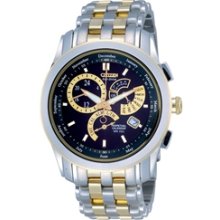 BL8005-77E - Citizen Eco-Drive Perpetual Calendar Dual Tone Japan Sapphire 100m Gents Watch