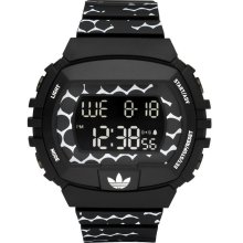 Black ADIDAS Mens Ladies Sport Digital New Watch Chrono Rubber Strap ADH6118