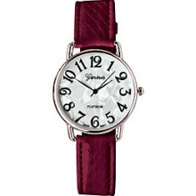 Black Cherry Easy-to-Read Watch