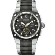 Black Dial Corvara, Men's Bulova Accutron