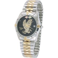 Black Hills Gold Mens Eagle Expansion Band Watch