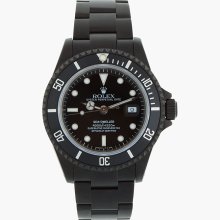 Black Limited Edition Matte Black Limited Edition Rolex Sea Dweller Watch