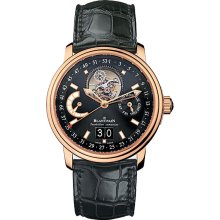 Blancpain Leman Grande Rose Gold Tourbillon Mens Watch 2925-3642-53B