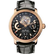 Blancpain Leman Tourbillon Grande Date Watch 2925-3430-53B