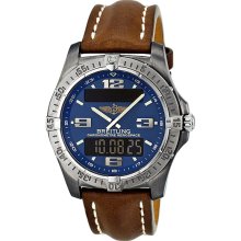 Breitling Aerospace Advantage Blue Dial Titanium Mens Watch E7936210-C673BKLT