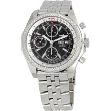 Breitling Bentley GT Grey Dial Chronograph Mens Watch A1336212-F545SS