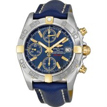 Breitling Chrono Galactic Automatic Blue Dial Mens Watch B13358L2-C793BLLT