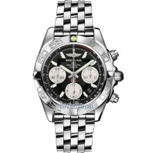 Breitling Chronomat 41 Black Dial Automatic Mens Watch AB014012-BA52SS