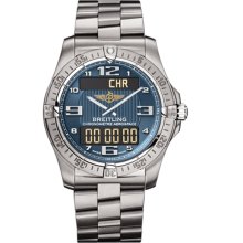 Breitling Men's Aerospace Avantage Blue Dial Watch E7936210.C787