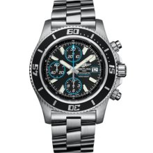 Breitling Men's Chrono Superocean Black Dial Watch A1334102.BA83.134A