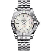 Breitling Men's Galactic Mother Of Pearl Dial Watch A3733011.A716.376A