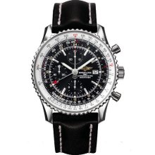 Breitling Men's Navitimer World Black Dial Watch a2432212.b726.441x.a20ba