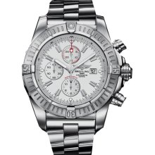 Breitling Men's Super Avenger White Dial Watch A1337011.A660.135A
