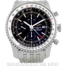 Breitling Navitimer World Chronograph Steel Watch A24322