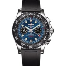 Breitling Skyracer Raven Blue Dial Mens Watch A2736423-C804BKRBD