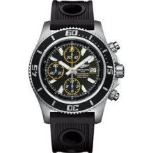 Breitling Superocean Chronograph II Abyss Yellow A1334102/BA82-leather-brown-tang