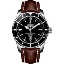 Breitling Superocean Heritage 46 Leather Strap A1732024/B868-leather-brown-deployant