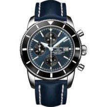 Breitling Superocean Heritage Chronographe Leather Strap A1332024/C817-leather-black-tang