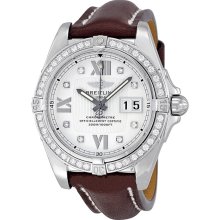 Breitling Windrider Cockpit Automatic Diamond Mens Watch A4935053-G655BRLT