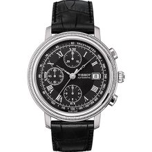 Bridgeport Men's Black Automatic Chronograph Classic Watch