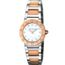 Bulgari Bulgari 26mm Steel/Pink Gold Watch BBL26WSPG/12