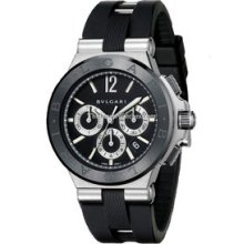 Bulgari Diagono Chronograph 42mm Watch DG42BSCVDCH