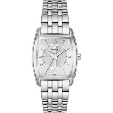 Bulova Bracelet Silver-Tone Dial Women's Watch #96L130