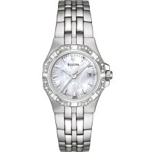 Bulova Diamond Ladies Japanese Quartz Watch 96R126