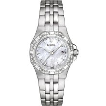 Bulova Diamond Ladies Japanese Quartz Watch 96R126