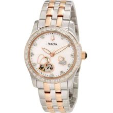 Bulova Ladies Mechanical Diamond Analogue 98R154 Watch