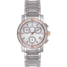 Bulova Ladies Two-tone Diamond Set Watch 98W04