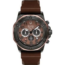 Bulova Men's Marine Star Chronograph Strap Watch 98B128