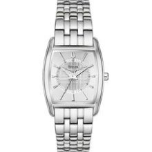 Bulova Watch 96L130 Ladies Silver Dial Stainless Steel Silver Bracelet