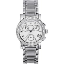 Bulova Womens Diamond 96R19 Watch
