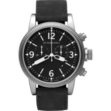 Burberry Endurance Chronograph Black Dial Mens Watch Bu7808