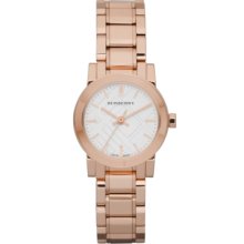 Burberry Rose Goldplated Stainless Steel Link Bracelet Watch - Rose Gold