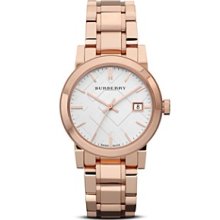 Burberry Watch, Womens Swiss Rose Gold-Tone Stainless Steel Bracelet 3